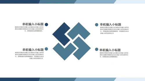 蓝色渐变毕业答辩PPT模板