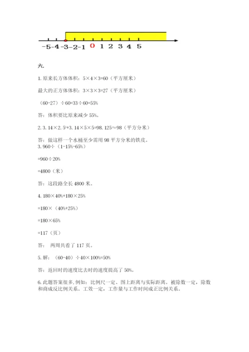 黑龙江【小升初】2023年小升初数学试卷（考点提分）.docx