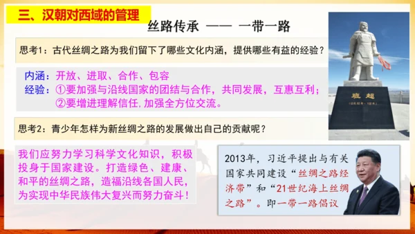 第14课  丝绸之路的开通与经营西域  课件（24张PPT）