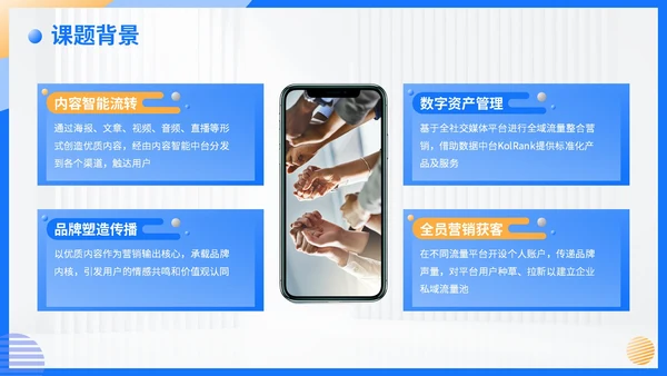 蓝色简约风毕业答辩PPT模板