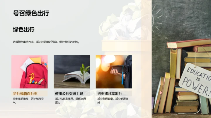 环保生活，责任所在