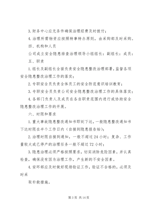 事故隐患治理方案.docx