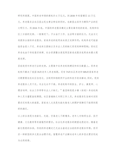 发展智慧养老产业-带动经济增长与就业.docx