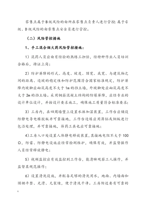 烟花爆竹企业安全风险辩识分级管控标准.docx