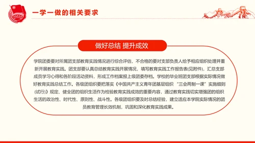 共青团一学一做学习PPT五四青年节完整版