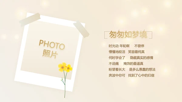 金色简约2021年会活动年终总结PPT模板