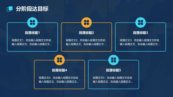 国风国潮插画大学生职业规划PPT模板