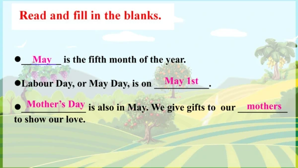 Unit 4 January is the first month. Lesson 22-23 课件