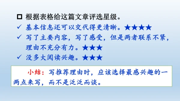 【同步课件】部编版语文五年级上册 习作八 推荐一本好书 课件（2课时）