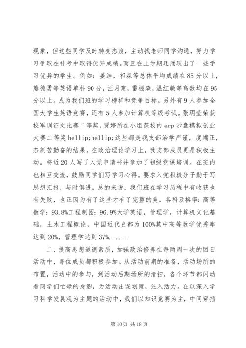 优秀团支部申请书范文 (2).docx