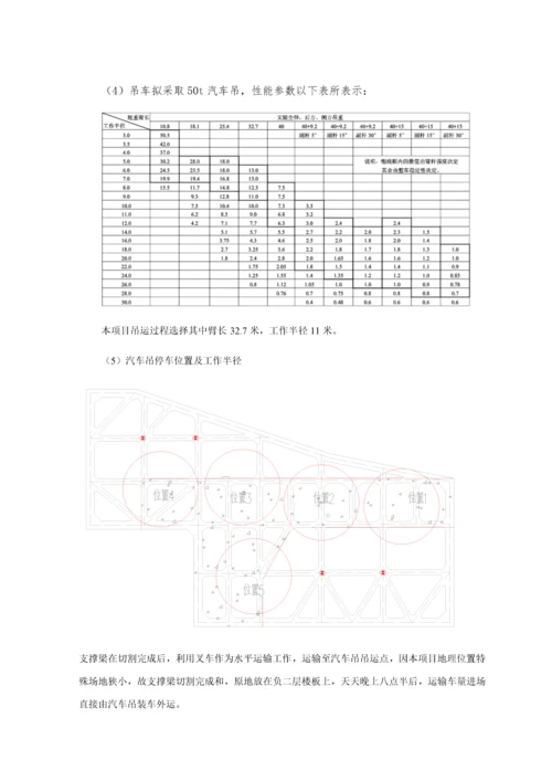 地下室支撑拆除专项综合标准施工专业方案.docx