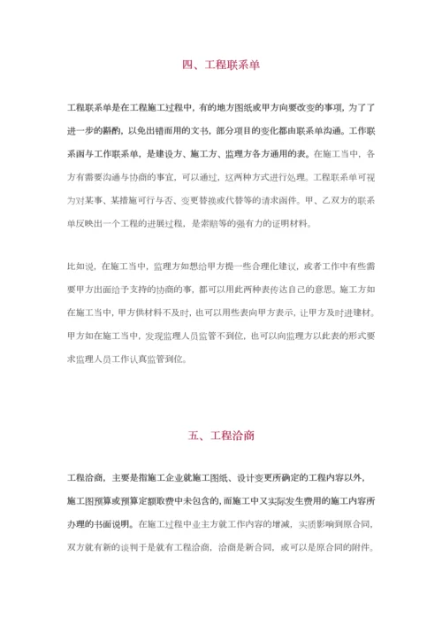 变更签证洽商联系单的区别.docx