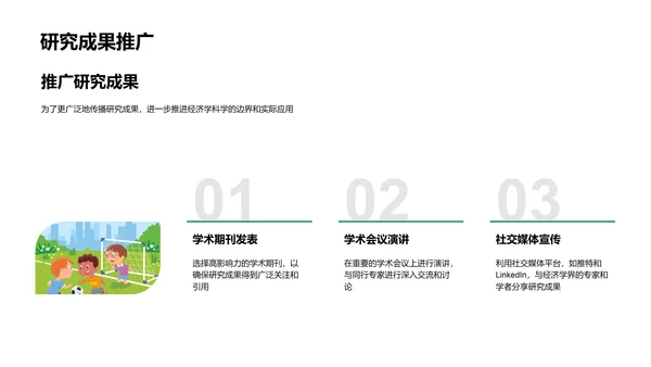 经济学理论研究报告PPT模板