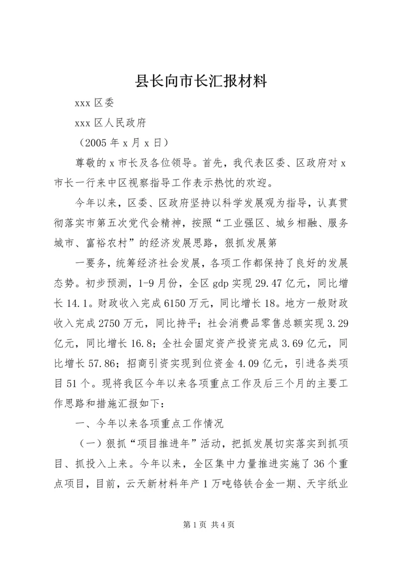 县长向市长汇报材料 (7).docx