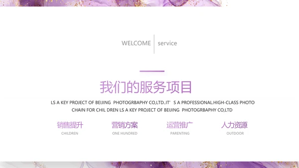 高级感莫兰迪年终工作总结动态PPT