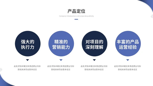 蓝色简约商务商业计划书项目招商合作ppt模板