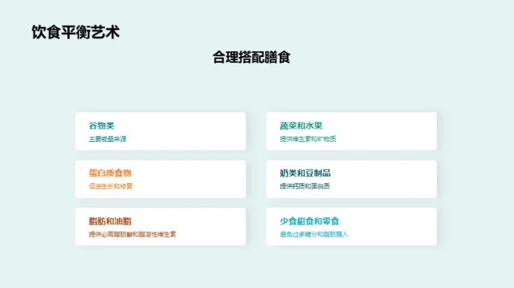 健康饮食 见证成长