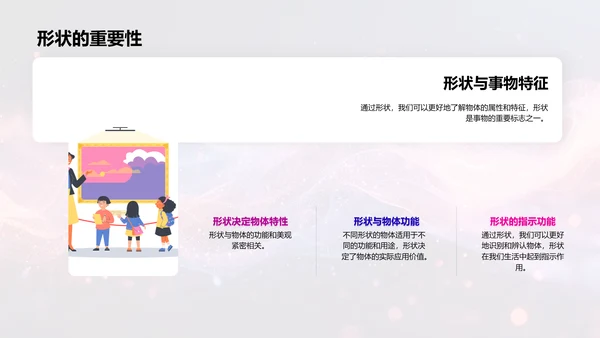 认识形状游戏课PPT模板