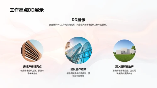 房产市场分析报告PPT模板