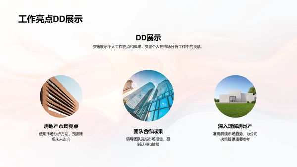 房产市场分析报告PPT模板