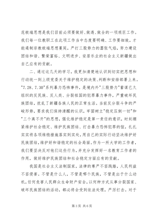 学习去极端化心得体会.docx