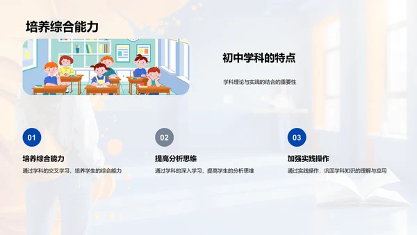 初一学习策略PPT模板