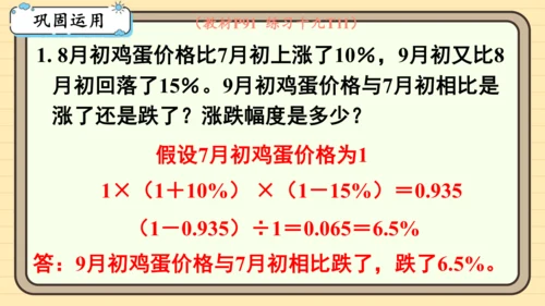 人教版六上第六单元第6课时  用百分数解决问题(3) 课件