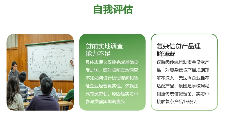 绿色商务风会计学专业大学生职业生涯规划发展展示PPT模版