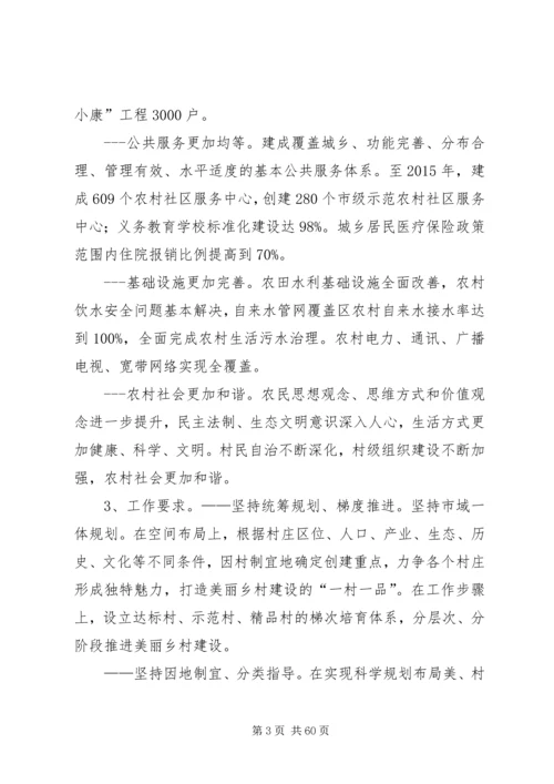 美丽乡村行动计划.docx