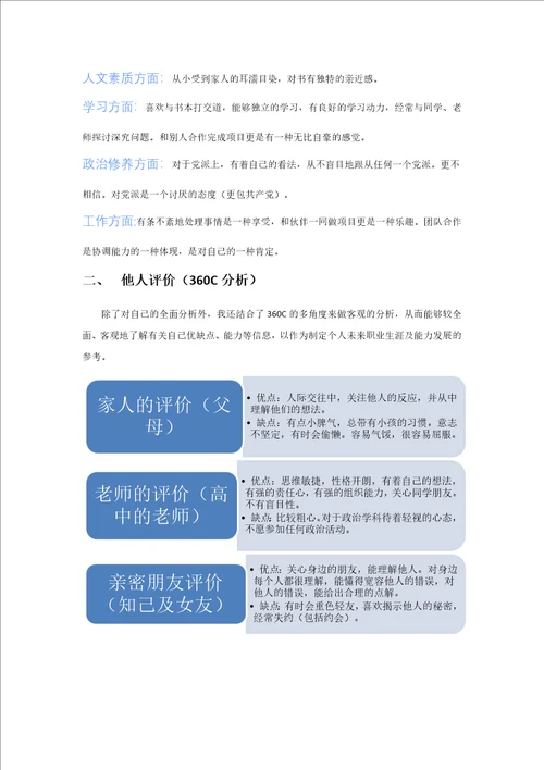 软件开发专业的职业生涯规划设计书