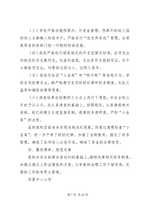 学校小金库自查报告 (3).docx