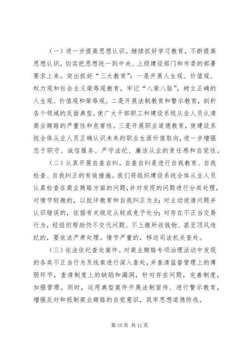 商业贿赂专项治理活动阶段性工作汇报 (6).docx