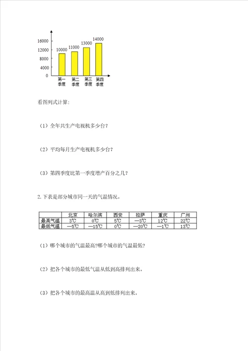 小升初数学期末测试卷附参考答案b卷