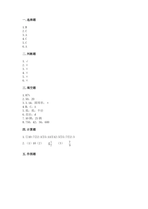 小学六年级数学上册期末卷附参考答案（名师推荐）.docx