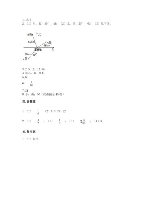 小学数学六年级上册期末卷附答案【培优a卷】.docx