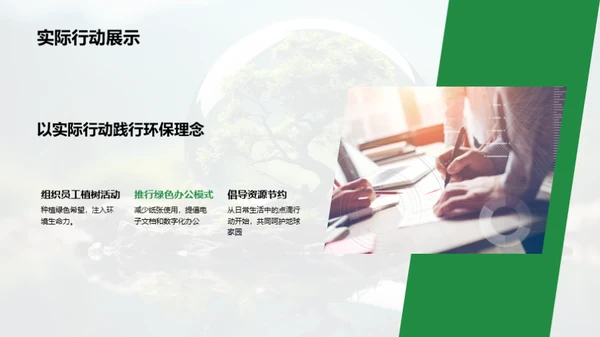 环保行动：企业社责与参与