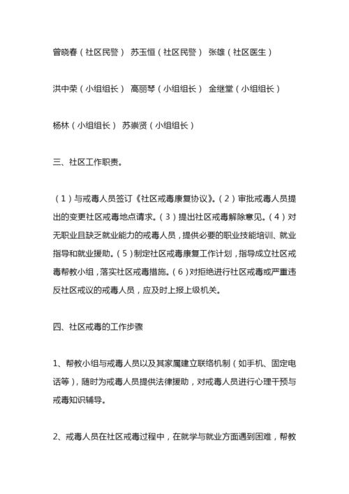 泷水塘社区戒毒康复工作计划.docx