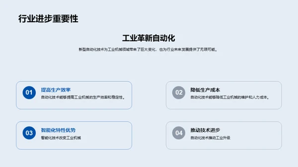 工业机械智能化之路