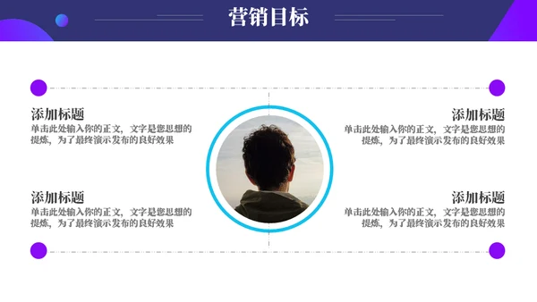 蓝紫星球营销活动策划方案通用PPT模板