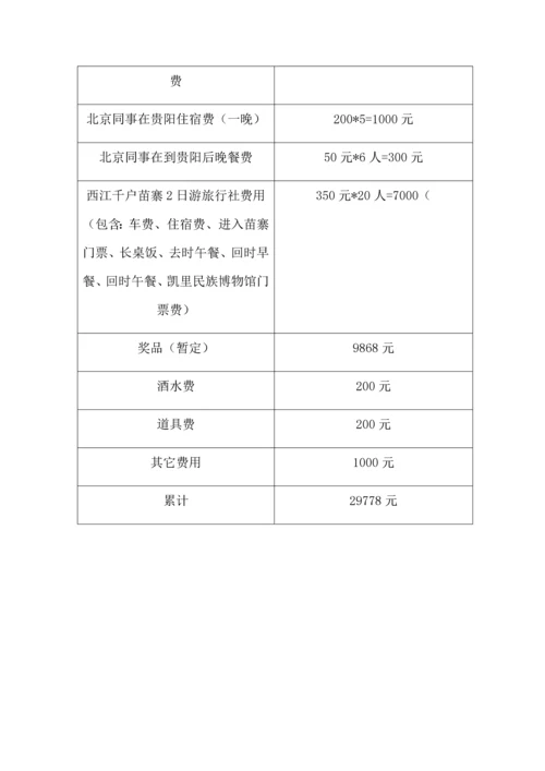 电子有限公司年会专项策划专业方案.docx