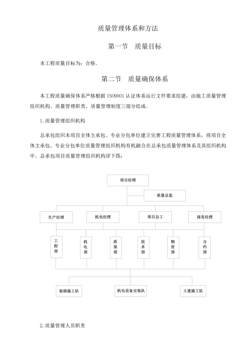 质量管理标准体系与专项措施.docx