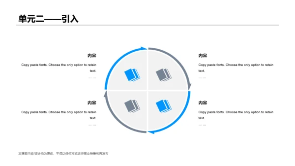 白色网络在线课程培训课件PPT案例