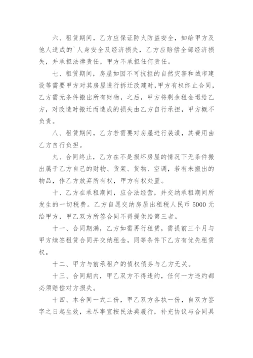 门面租赁合同_3.docx