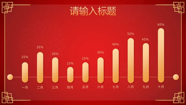 红色剪纸风龙腾瑞气万事胜意公司年会PPT模板
