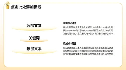 黄色3D风生活委员竞选述职报告PPT模板