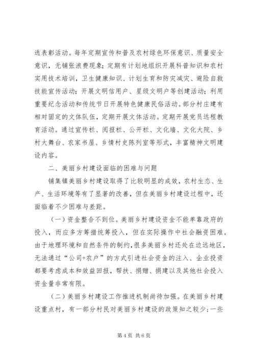 建设美丽乡村助力乡村振兴调研报告.docx