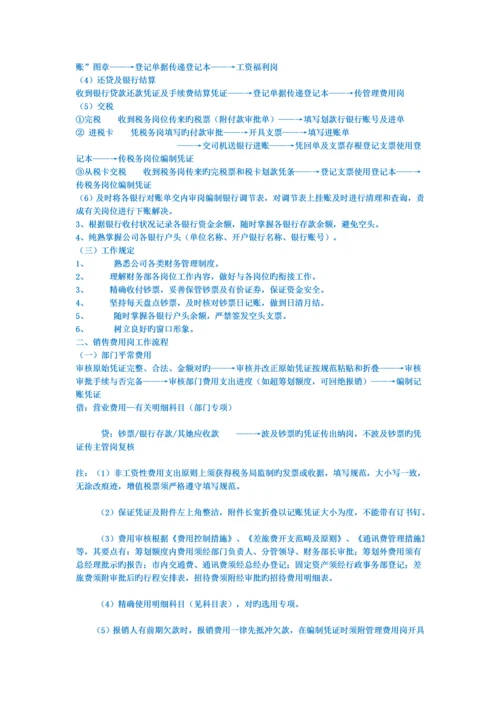 中小企业财务标准流程.docx