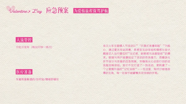 粉色创意情人节活动策划PPT模板