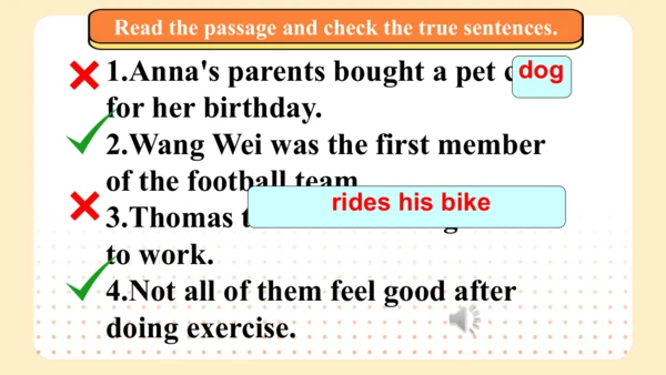 Module 4  Seeing the doctor Unit 2课件＋音频(共16张PPT，内嵌