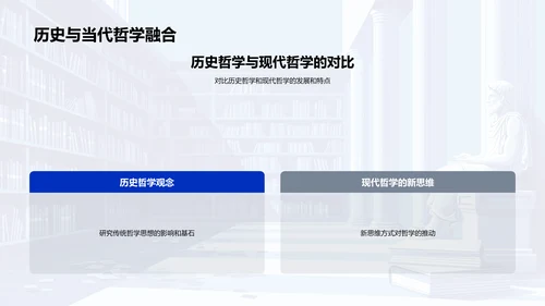 哲学研究演讲PPT模板